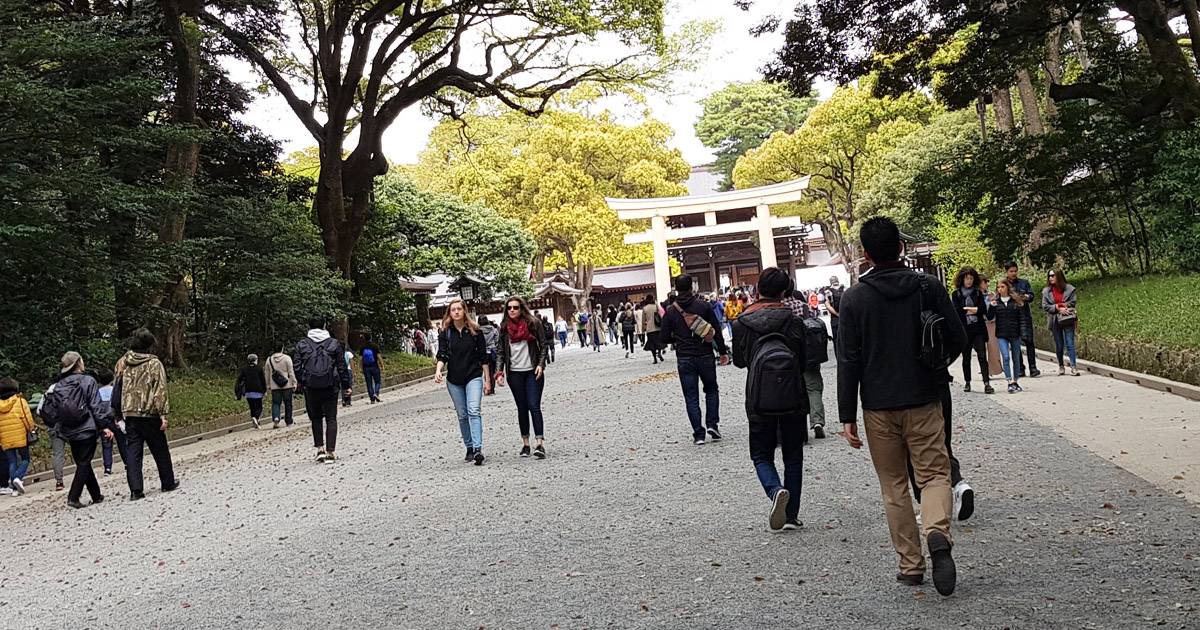 Park design in Japan preserving heritage and culture.